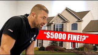 $5,000 Real Estate Fine! 