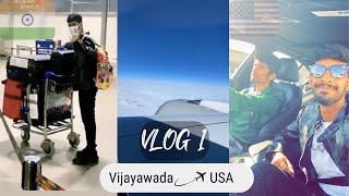 విజయవాడ to DALLAS|QatarAirways|Student travel vlog|University of North Texas|తెలుగు|MS in USA|