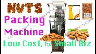 almonds packing machine low cost vertical form fill seal machinery for small business