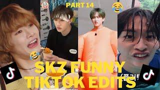 SKZ FUNNY TIKTOK EDITS TO BRIGHTEN YOUR DAY (99% cursed edits) PART 14