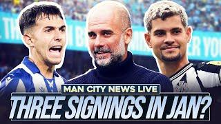 THREE JANUARY SIGNINGS FOR MAN CITY? | MAN CITY TRANSFERS