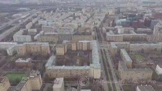 Timelapse, Фрунзенская набережная, Москва