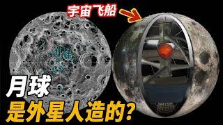 Is the moon made by aliens? Scientists in the former Soviet Union speculated that the moon was a sp