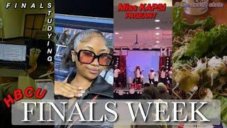 HBCU VLOG: FINALS WEEK + KAPSI PAGENT 2022  | Nyla Symone