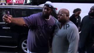 Cee Lo Green with fans at the 'TODAY' show studio in New ...