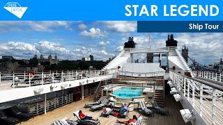 Star Legend Ship Tour (Windstar Cruises)