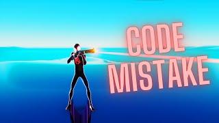 CODE MISTAKE | FORTNITE MONTAGE