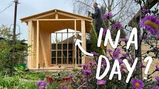 Drawing to Reality: Assembling a Garden Room from my Pre-Cut Components