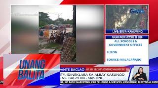 Panayam kay Engr. Dante Baclao, Head, Albay Public Safety and Emergency Management... | Unang Balita