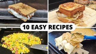 Tasty & Easy Griddle Meals