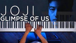 Joji - Glimpse Of Us | The Theorist Piano Cover