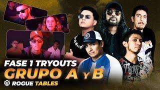 Rogue Tables | Try Outs Fase 1: Grupo A y B ft Blue One, Quezada, Tommy y El  Cuadrilátero