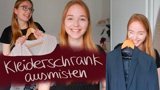 Ich miste meinen Kleiderschrank aus! Teil 1 – Schrank-Tour & Kleider