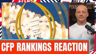 College Football Playoff Rankings - Josh Pate REACTION