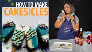 how to make cakesicles | Using Leftover Cake | Vidya's Kitchen Yummy Cakes | full Video