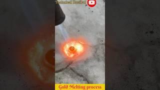 Gold Melting new process #gold #goldenretriever