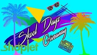 Skool Dayz Giveaway by Shoplet.com