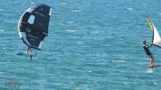 Bowen Queens Beach Qld heaps out Wingfoiling Kitefoiling Windfoiling