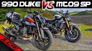 2024 Middleweight Naked Shootout!! | Yamaha MT-09 SP VS KTM 990 Duke