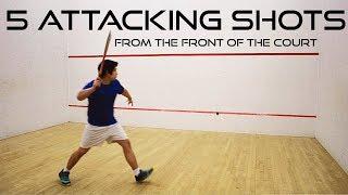 5 ATTACKING SHOTS IN SQUASH | Squash Tips