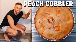 Matteo Lane's Hilarious Attempt at Peach Cobbler