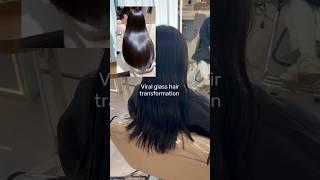 Glass hair transformation