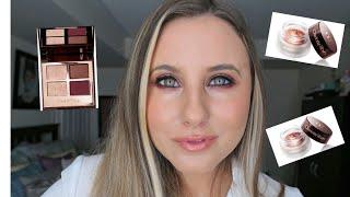 Charlotte Tilbury Fire Rose Palette Copper Sunrise Sunset Rose Eyes To Mesmerise Review Swatches