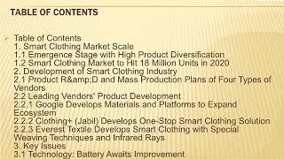 Development of Worldwide Smart Clothing Market - Valuates Reports