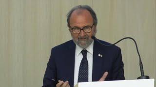 Dino Mastrocola, presentazione del VII Forum Internazionale del Gran Sasso