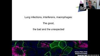 "Lung infections, interferons, macrophages: The good the bad and the unexpected" by Dr. Andreas Wack