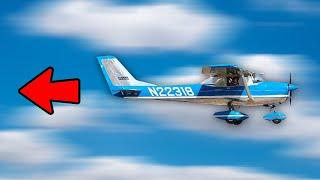 I tried flying my Cessna 150...BACKWARD??