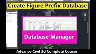 2.2 How to Create Survey Figure Prefix Data Base in AutoCAD Civil 3d | Civil 3d Survey Data Base