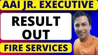 AAI Junior Executive (Fire Services) Result 2025 Out!! ️‍️‍