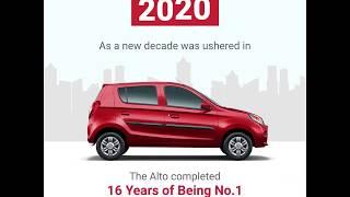 Maruti Alto best selling car for 16 years in a row