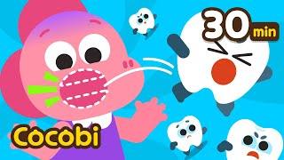 Find My Teeth! | Brush Your Teeth Songs + and More! | Kids Songs | Cocobi