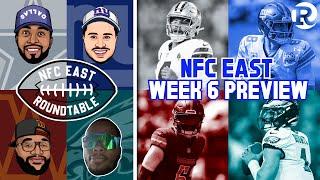 NFC East Roundtable | NFL Week 6 Preview