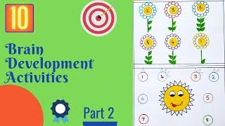 Part#2 | 10 Brain development activities for 3 to 6 years | Improve Concentration & Observation