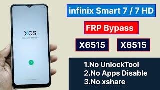 Infinix Smart 7 / 7 HD (X6515) FRP Bypass 100% Tested Without PC & UnlockTool