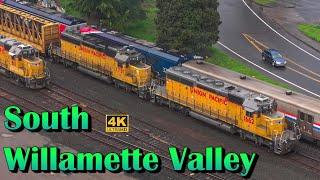 South Willamette Valley Trains (4K) | April 2024