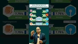 Banks Offering Highest FD interest rates for Senior Citizens in 2025