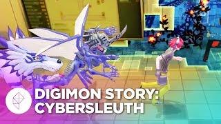 15 Minutes of Digimon Story: Cybersleuth Gameplay