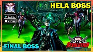 MARVEL Future Revolution Final Boss Hela Gameplay (Android, iOS)