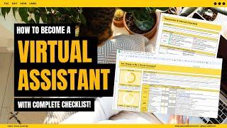 2024 Mini Virtual Assistant Training for Beginners -- with CHECKLIST!