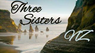 Three Sisters in New Zealand 4K drone #newzealand #travel #threesisters