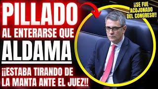 Un CÁMARA del Congreso PILLA a BOLAÑOS¡CUANDO SE ENTERABA QUE ALDAMA ESTABA CANTANDO TODO AL JUEZ!