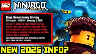 MORE Ninjago 2026 Updates and Rumors!  Ninjago 15th Anniversary News! Dragons Rising Season 4 News!