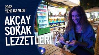 Balıkesir Akçay Sokak Lezzetleri 2022 [Yeme İçme Vlog]