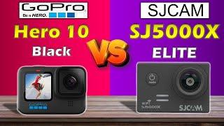 SJCAM SJ5000X ELITE VS GO PRO HERO 10 BLACK