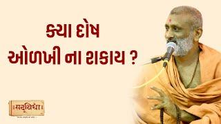 ક્યા દોષ ઓળખી ના શકાય ? | Pu. Hariswarup Swami | Sadvidya TV