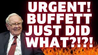 ️ URGENT  WARREN BUFFETT MOVES REVEALED! WHAT YOU NEED TO KNOW BEFORE TOMORROW! TOP GROWTH STOCKS!